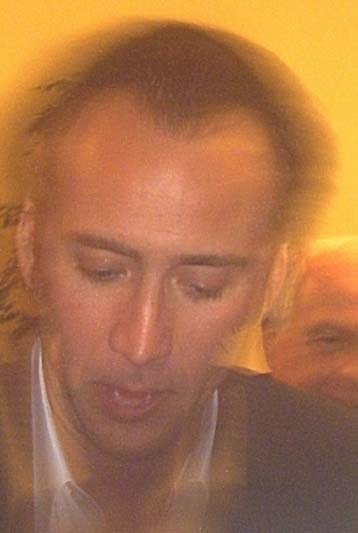 Primo piano artistico per Nicolas Cage